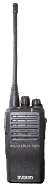 The TSD-4000 Spartan Series Portable Radio Maxon's TSD-4000 16 Ch 5/1 Watt DMR Digital/Analog Portable Radio provide reliable communications for greater safety and utility