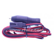 Mid-West CB-2P  -  Cigarette Lighter Plug 12V DC Power Cord 2A 2-Pin CB Radio Midwest - NOS