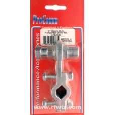 ProComm JBC332SH  -  3" Horizontal Heavy Duty 3/8x24 Thread SO-239 Stud CB Mirror Mount - NOS ProComm JBC332SH  -  3" Horizontal Heavy Duty 3/8x24 Thread SO-239 Stud CB Mirror Mount - NOS