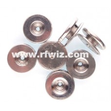 Workman MK10  -  Metal Replacement Mic Hang-Up Button - NOS