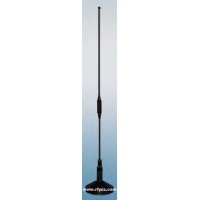 Comtelco A2145B-06  -  406-450 MHz 36" Closed Coil 5/8 over 1/2 Wave 3.5dBd Mag Mount UHF BLACK Mobile Antenna