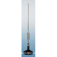 Comtelco A2183A-24  -  824-896 MHz 14" Open Coil 5/8 over 1/4 Wave 3dBd Mag Mount UHF BRITE Mobile Antenna
