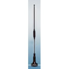 Comtelco A1175B  -  740-800 MHz 15" Closed Coil 5/8 Wave over 1/4 Wave 3.5dBd UHF BLACK Mobile Antenna