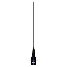 Comtelco A1801BH-37  -  36-40 MHz Low Band Shunt Fed 52" Base Load BLACK finish Mobile Antenna
