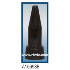 Comtelco A15698B  -  698-960 MHz UHF Low Profile 4" High NMO Unity Gain Bullet BLACK Mobile Antenna