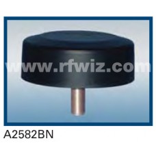 Comtelco A2582BN  -  806-940 MHz UHF Low Profile 4.25" Dia. x 1.5" High Tamperproof BLACK Mobile Antenna