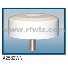Comtelco A2582WN  -  806-940 MHz UHF Low Profile 4.25" Dia. x 1.5" High Tamperproof WHITE Mobile Antenna