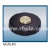Comtelco MGLAS-04 - Magnet Mount w/12' RG58A/U coax 5/16 x 24 L Stud Base and Mini-UHF Connector