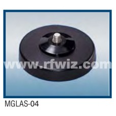 Comtelco MGLAS-04 - Magnet Mount w/12' RG58A/U coax 5/16 x 24 L Stud Base and Mini-UHF Connector