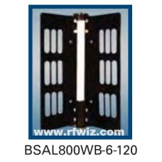 Comtelco BSAL800WB-6-120  -  UHF 806-960 MHz 6dBd Gain 32dB F/B 120° 25" Sector Base Antenna