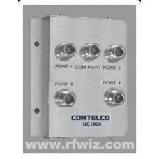 Comtelco QC1800  -  1500-2600 MHz 125 Watt Wide Band 4-Port Coupler Stacker to Combine Multiple Antennas
