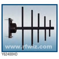 Comtelco Y62400HD  -  400 -800 MHz UHF 10 Element Yagi 7 dBd-20dB F/B 15" Welded Wide Band Antenna