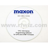Maxon ACC-140N - TPD-1000 Programming Software 12.5 kHz Version 1.25 (W/N)