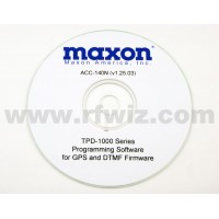 Maxon ACC-140N - TPD-1000 Programming Software 12.5 kHz Version 1.25 (N)