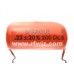 Sprague .22uf - Vintage Sprague Orange Drop .22 uf 200 Volt Capacitors 5pcs - NOS