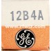 12B4A - GE Low-Mu Triode 9-Pin Vintage Miniature Vacuum Tube NOS w/Box