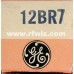 12BR7 - GE  High Mu Triode Duo Diode 9-Pin Vintage Miniature Vacuum Tube NOS w/Box