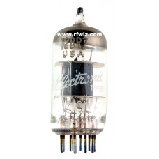 12BR7 - GE  High Mu Triode Duo Diode 9-Pin Vintage Miniature Vacuum Tube NOS w/Box
