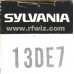 13DE7 - SYLVANIA Double Triode 9-Pin Vintage Miniature Vacuum Tube NOS w/Box