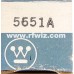5651A - Westinghouse 86 Volt Gas Filled Glow Discharge Diode 7-Pin Vintage Vacuum Tube NOS w/Box