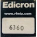 6360 - Edicron Twin Beam Power Tetrode 9-Pin Vintage Vacuum Tube NOS w/Box