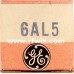 6AL5 - GE Twin Diode High-Perveance 7-Pin Vintage Miniature Vacuum Tube NOS w/Box CK6663