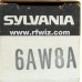 6AW8A - SYLVANIA High-Mu Triode Sharp-Cutoff Pentode 9-Pin Vintage Miniature Vacuum Tube NOS w/Box 6AW8A - SYLVANIA High-Mu Triode Sharp-Cutoff Pentode 9-Pin Vintage Miniature Vacuum Tube NOS w/Box