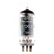 6BE6  - Browning Laboratories Heptode Pentagrid 7-Pin Vintage Miniature Vacuum Tube NOS