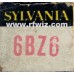 6BZ6 - SYLVANIA Semi-Remote-Cutoff Pentode 7-Pin Vintage Miniature Vacuum Tube NOS w/Box