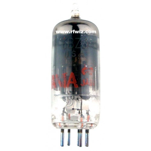 6BZ6/6JS6 SYLVANIA Semi-Remote-Cutoff Pentode Vintage Miniature Vacuum ...