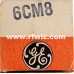 6CM8 - GE Medium-Mu Triode Sharp-Cutoff Pentode 9-Pin Vintage Miniature Vacuum Tube NOS w/Box