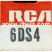 6DS4  -  RCA Hi-Mu Triode Grounded Cathode RF Amplifier Nuvistor 5-Pin Vintage Vacuum Tube NOS