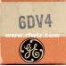 6DV4  -  GE Medium-Mu 1 Ghz Triode Nuvistor 7-Pin Vintage Vacuum Tube NOS