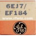 6EJ7 - GE Sharp Cutoff Pentode 9-Pin Vintage Miniature Vacuum Tube (EF184) NOS w/Box