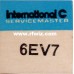 6EV7 - International High-Mu Twin Triode 9-Pin Vintage Miniature Vacuum Tube NOS w/Box