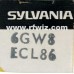 6GW8  - SYLVANIA High-Mu Triode Sharp-Cutoff Pentode 9-Pin Vintage Vacuum Tube NOS w/Box ECL86