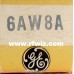 6AW8A - GE High-Mu Triode Sharp-Cutoff Pentode 9-Pin Vintage Miniature Vacuum Tube NOS w/Box