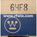 6HF8 - Westinghouse High-Mu Triode Sharp-Cutoff Pentode 9-Pin Vintage Vacuum Tube NOS w/Box