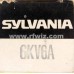 6KV6A - SYLVANIA Beam Powered Pentode 9-Pin Vintage Novar Vacuum Tube NOS w/Box