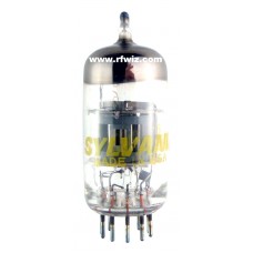 6U8A - SYLVANIA Sharp-Cutoff Pentode Medium-Mu Triode 9-Pin Vintage Vacuum Tube NOS w/Box 6KD8 6AX8