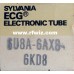 6U8A - SYLVANIA Sharp-Cutoff Pentode Medium-Mu Triode 9-Pin Vintage Vacuum Tube NOS w/Box 6KD8 6AX8