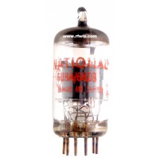 6U8A - National Sharp-Cutoff Pentode Medium-Mu Triode 9-Pin Vintage Vacuum Tube NOS w/Box 6KD8