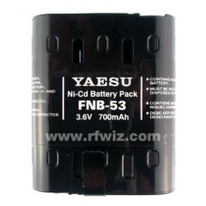 YAESU FNB-53 - 3.6V 700mAh Ni-Cad Battery Pack VXF-1 VXF-10 VXF-20 - NOS
