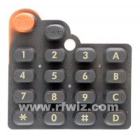 Vertex Standard RA0033300 - VX-300 DTMF Rubber Keypad - NOS