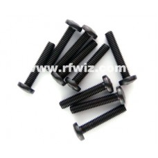 Vertex Standard U20214007 - Black Mic Retainer Binding Head Screw M2.6x6B for MH-34D4D - NOS Vertex Standard U20214007 - Black Mic Retainer Binding Head Screw M2.6x6B for MH-34D4D - NOS