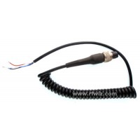 Standard-001 - Retractile Replacement Microphone/Audio Cable 4-Conductor - NOS Standard-001 - Retractile Replacement Microphone/Audio Cable 4-Conductor - NOS