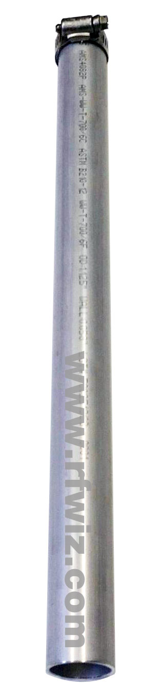 The Ferret is Austin Antenna's Super Multiband Base Station Antenna is connected to the antenna support by the support tube