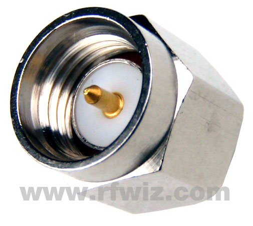 Antenna base view of Austin Antenna's IFB Headset Antenna SMA Male Connector